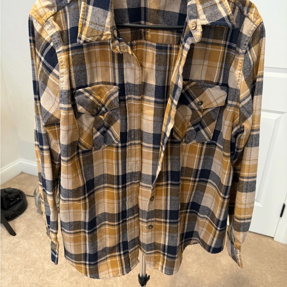 P.S. Kate Tops - P.S. Love/Kate Plaid Button Down Shirt for Women